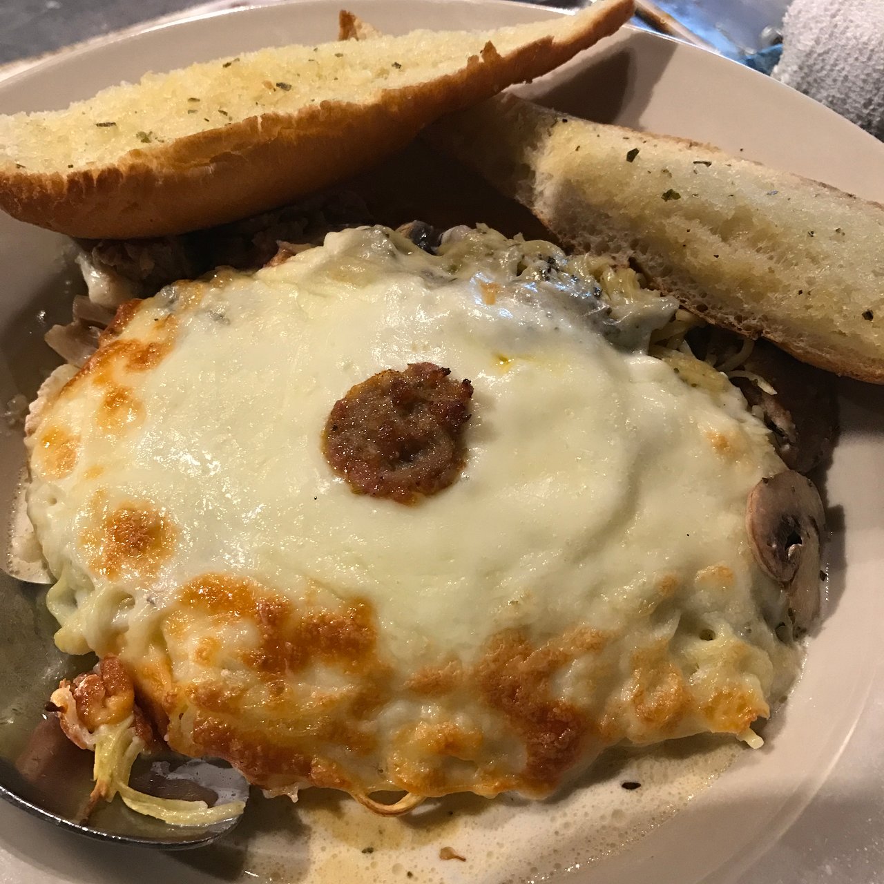 DePalma's Italian Cafe signature dishes Pasta Depalma
Stuffed Mushrooms
Meatballs